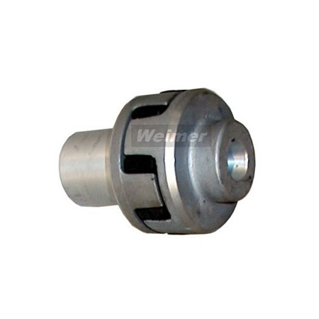 Shaft coupling electric motor-hydraulic pump